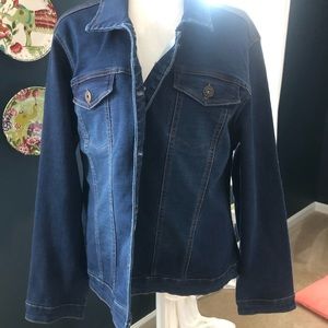 Stretch Denim Jacket